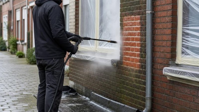Gevel stoomreinigen voordelen nadelen